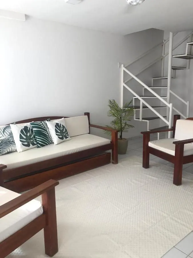 Residencial Nazareth Arena Axe Moi Taperapua Com Piscina,Sauna Internet 3 Suites Porto Seguro Brasil